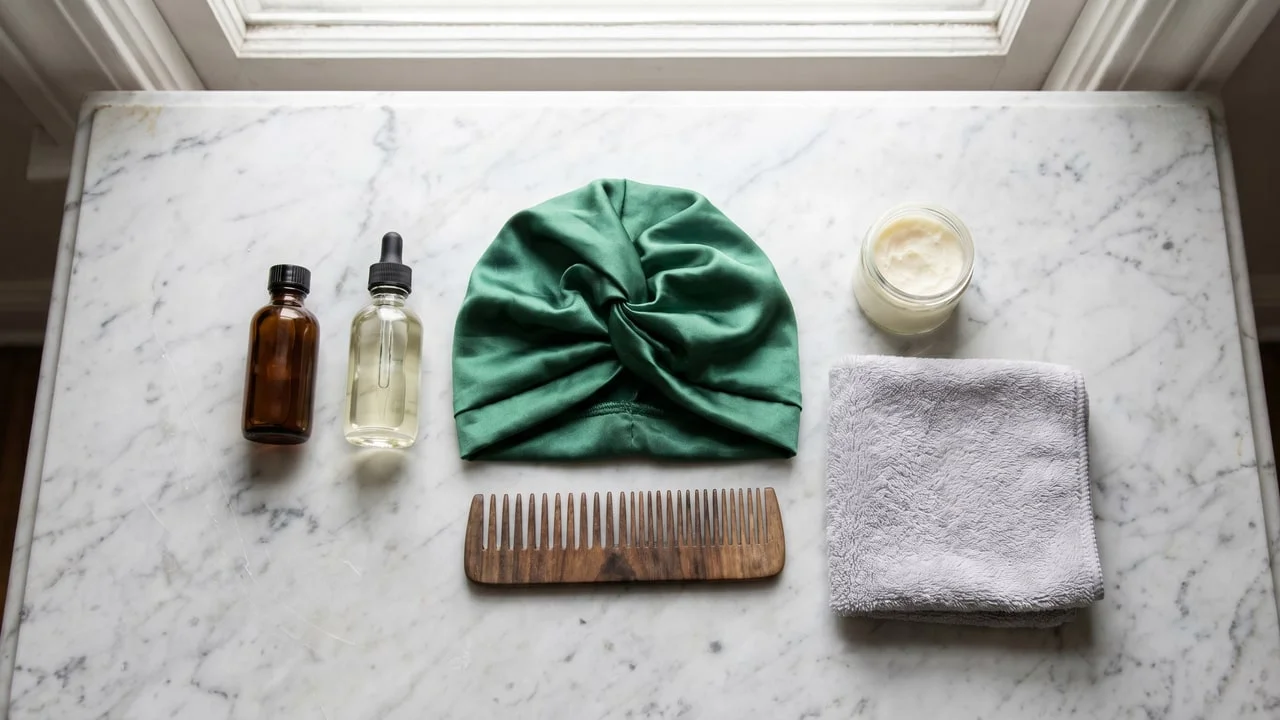 Entretien des cheveux greffés sur textures crépues et frisées